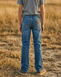 Boy's Western Jeans Fancy Pocket