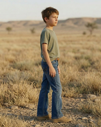 Boy's Western Jeans Fancy Pocket