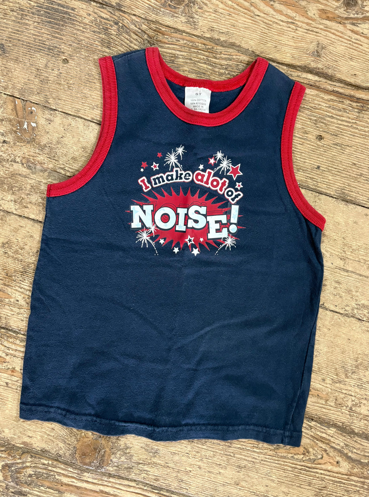 Patriotic Muscle Tee - 5T