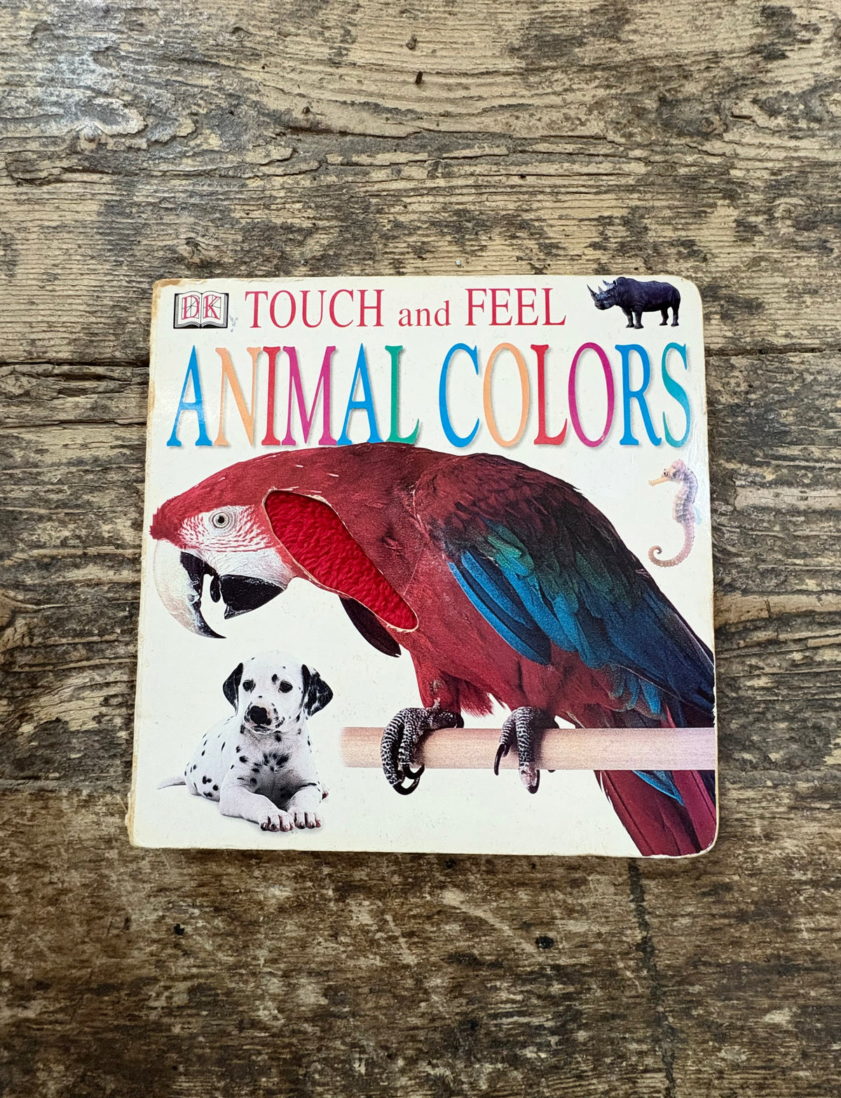 Touch & Feel Animal Colors Board Book
