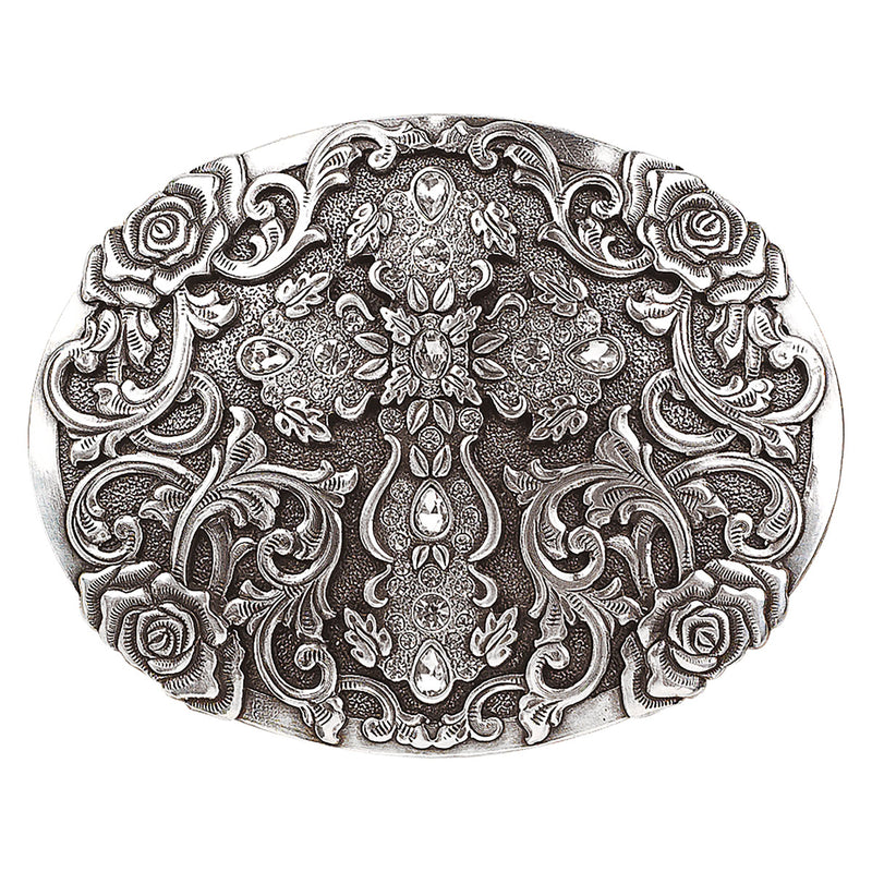 Blazin Roxx Oval Cross Buckle