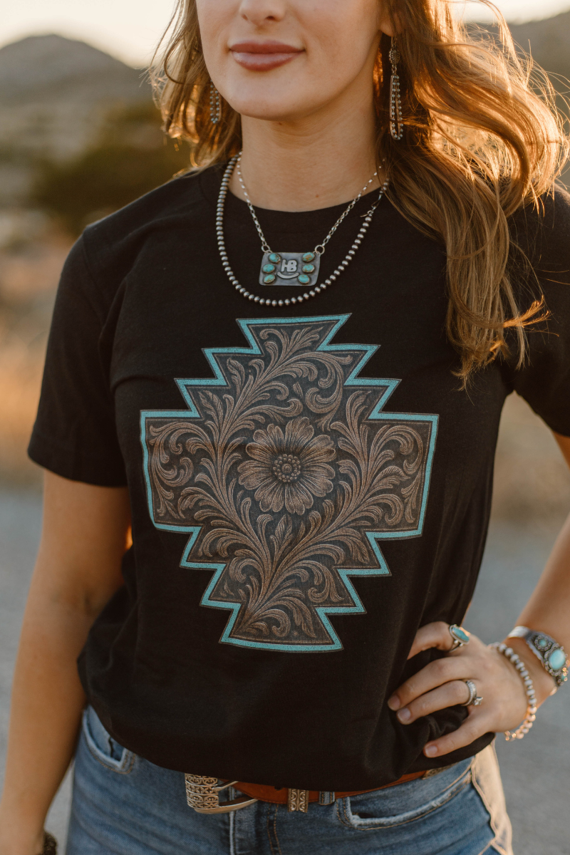 Bronzed Bloom Tee - Sterling Kreek