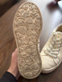 Women's Roxy Sheilahh Oxford Shoes-9-Cream