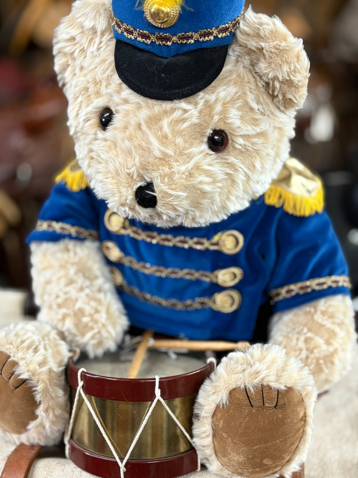 Christmas Bear with Drum