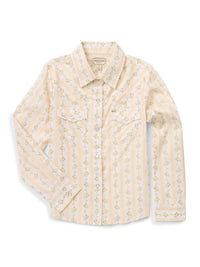 Ely & Walker Long Sleeve Buttermilk Rose Girls Print