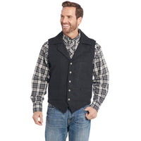 Cripple Creek Wool Melton Snap Front Vest