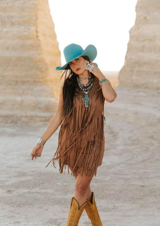 Suede Dress XLarge