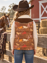 Montana Co Girls Poly Fill Vest