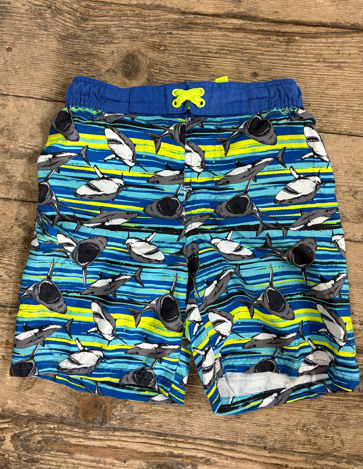 Shark Swim Shorts - 6/7