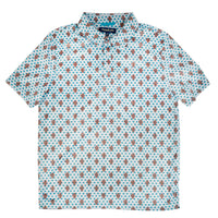 Mens Short Sleeve Polo Snap