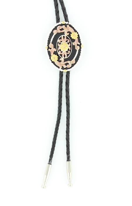 Double S Adult Western Bolo Tri Color