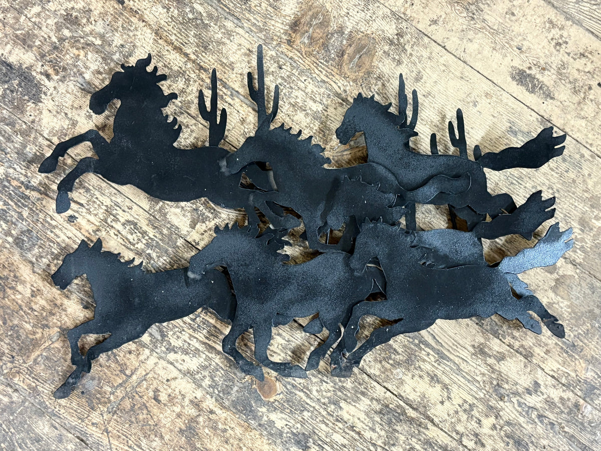 Running Horses Wall Art