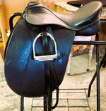 17.5" Newport Rivera Dressage Saddle