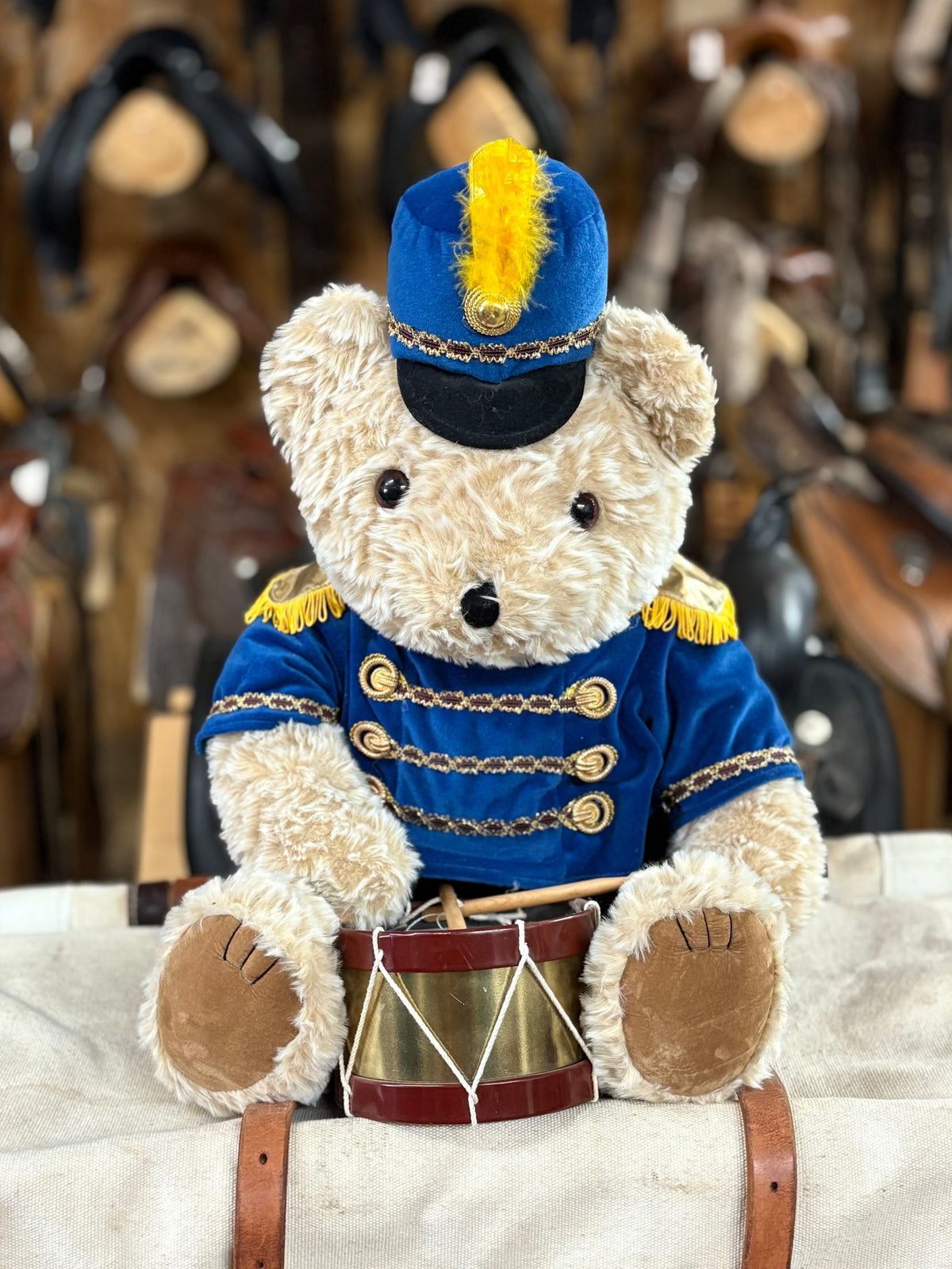 Christmas Bear with Drum