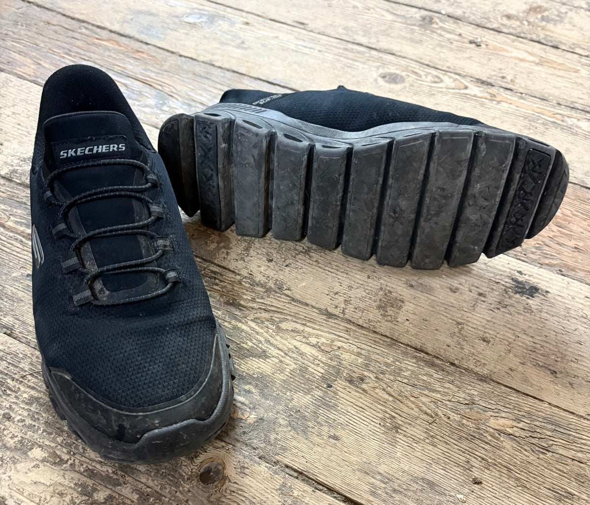Sketchers Black Slip-Ins - Men's 9.5