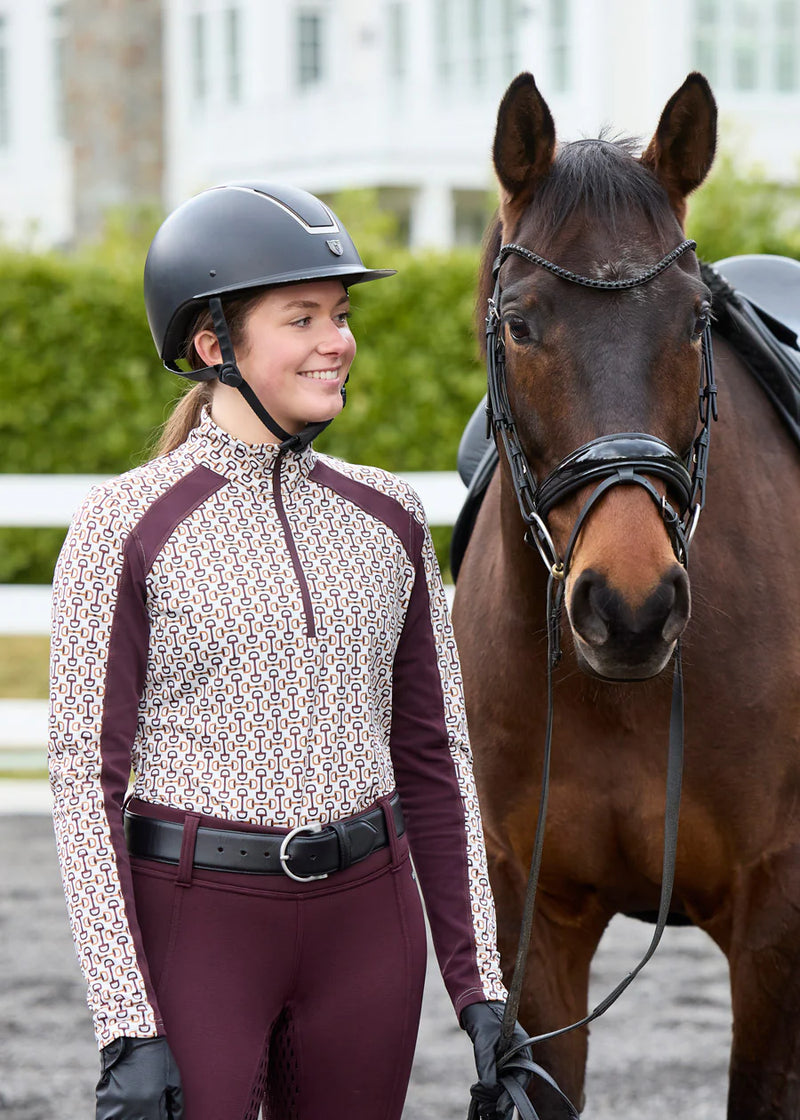 Kerrits First Level Quarter Zip Fleece Tech Top