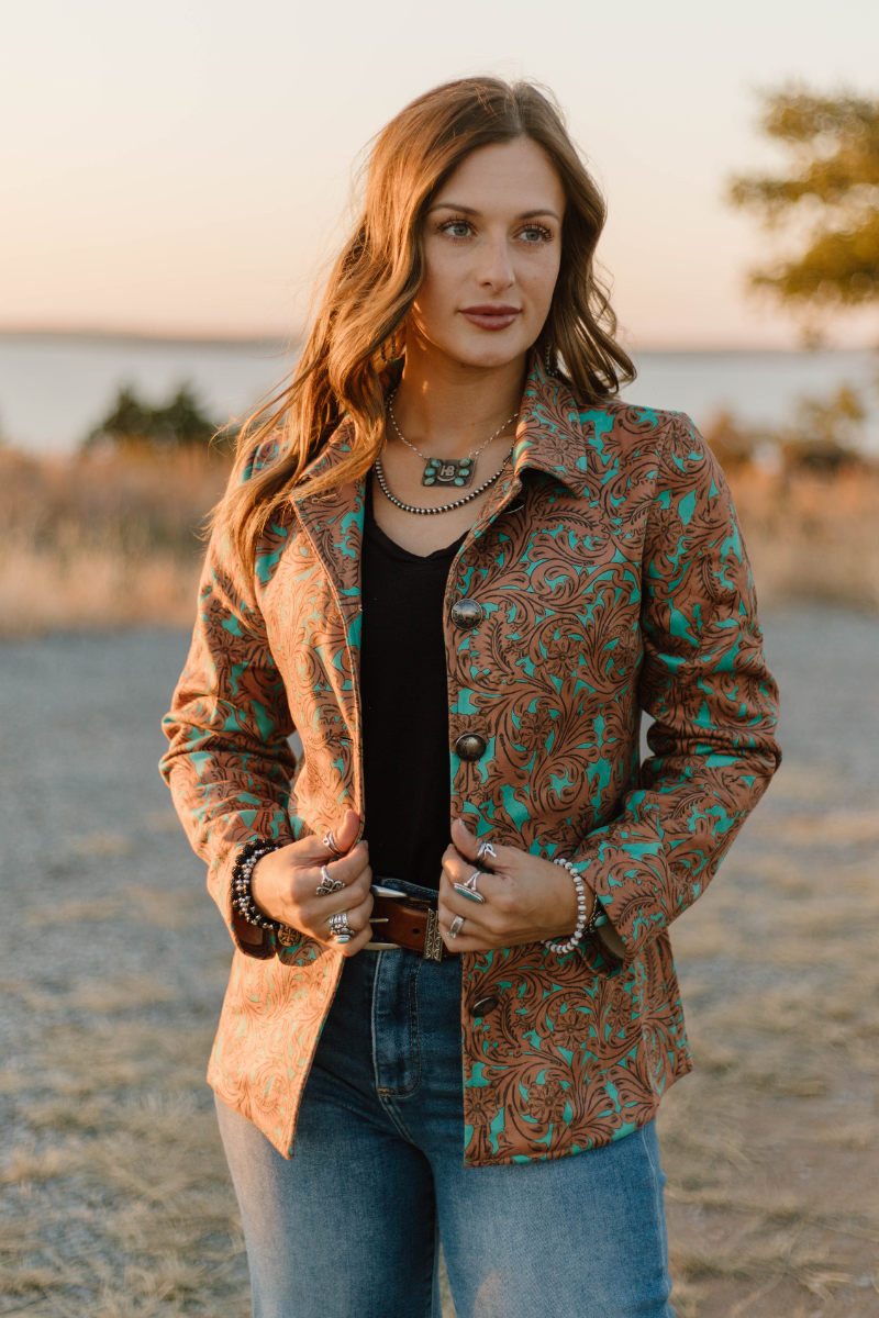 Grand Entry Glam Blazer - Sterling Kreek