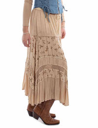 Scully Rose Print Skirt