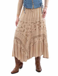 Scully Rose Print Skirt