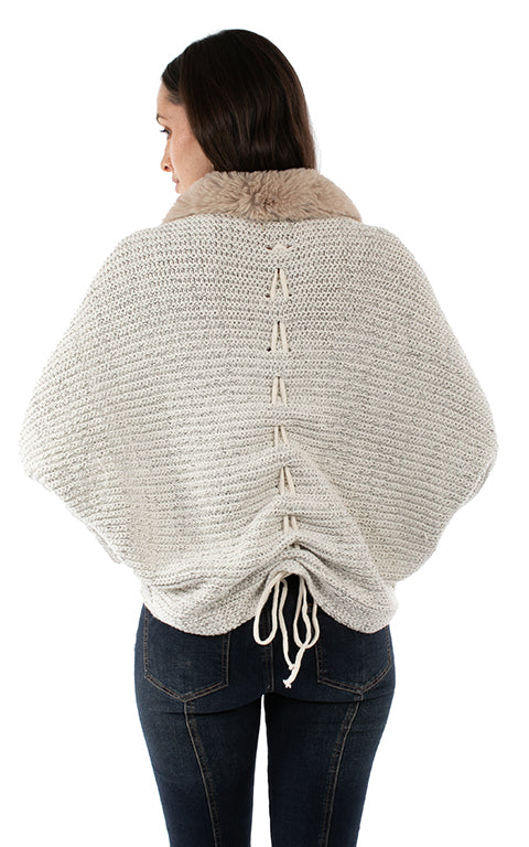 Scully Lace Up Back Cardigan