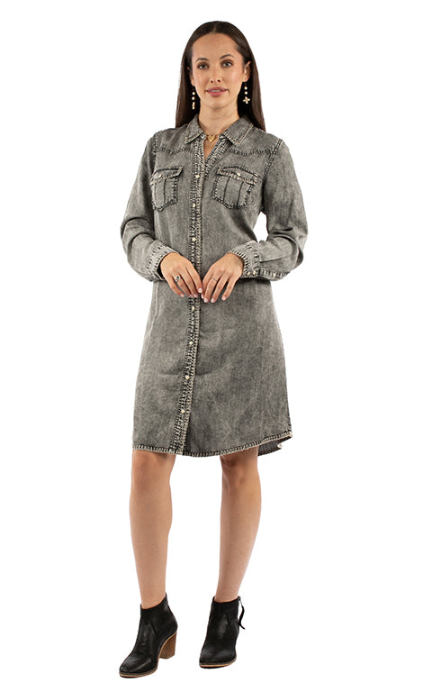 Scully Whipstitch Dress