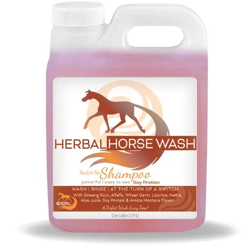 Horse Herbal Shampoo Wash for Coat, Mane & Tail by Healthy HairCare