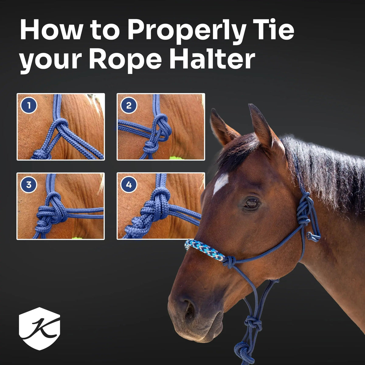 Kensington Clinician Rope Halter