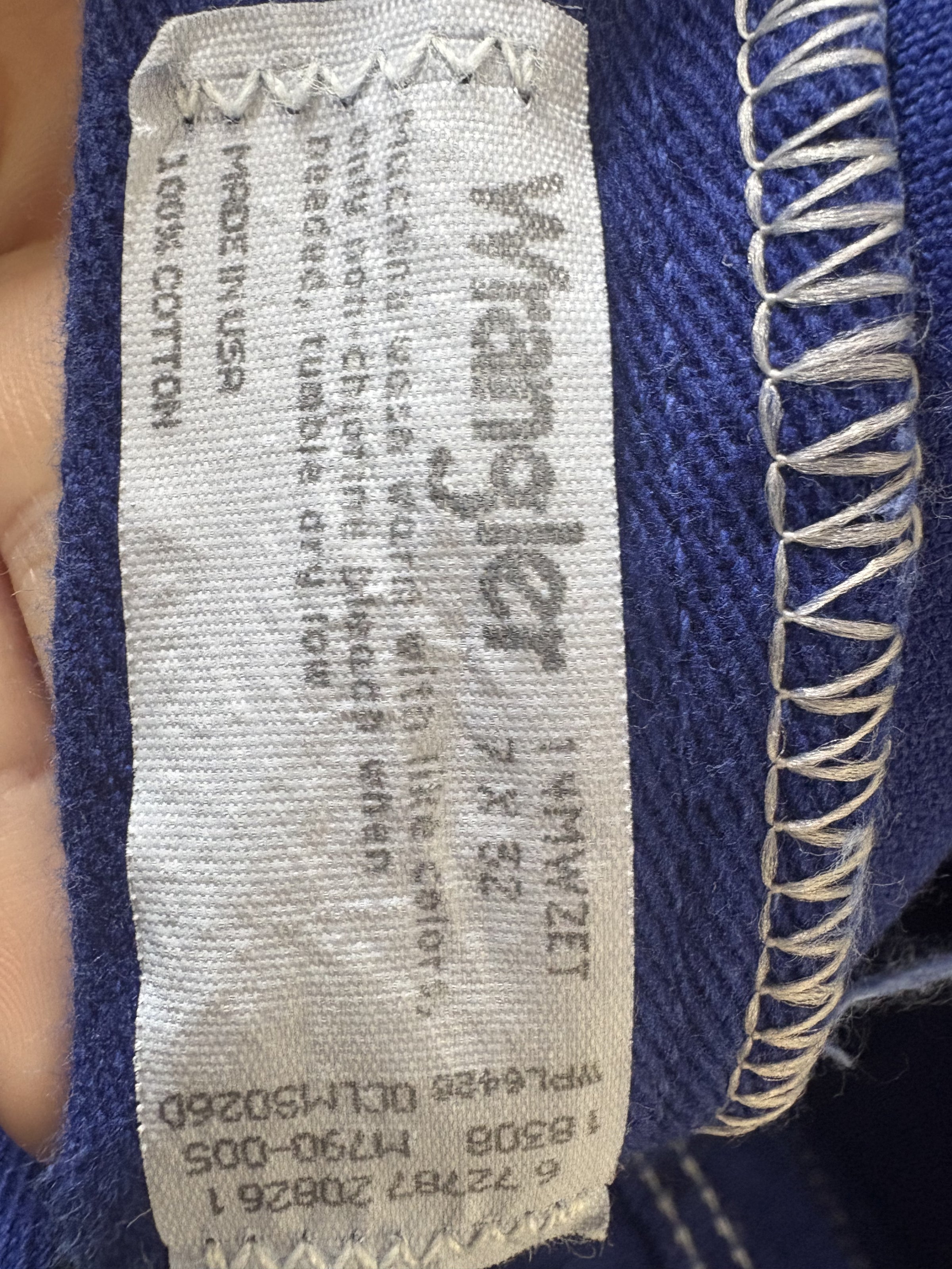 Wrangler Cowboy Cut Jeans-Women’s 7x32 Navy Blue