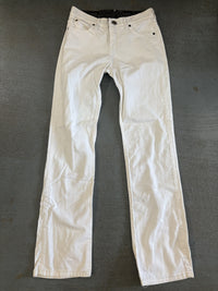 Wrangler Q-Baby No Gap Waistband Jeans-Women’s 3/4x34 White