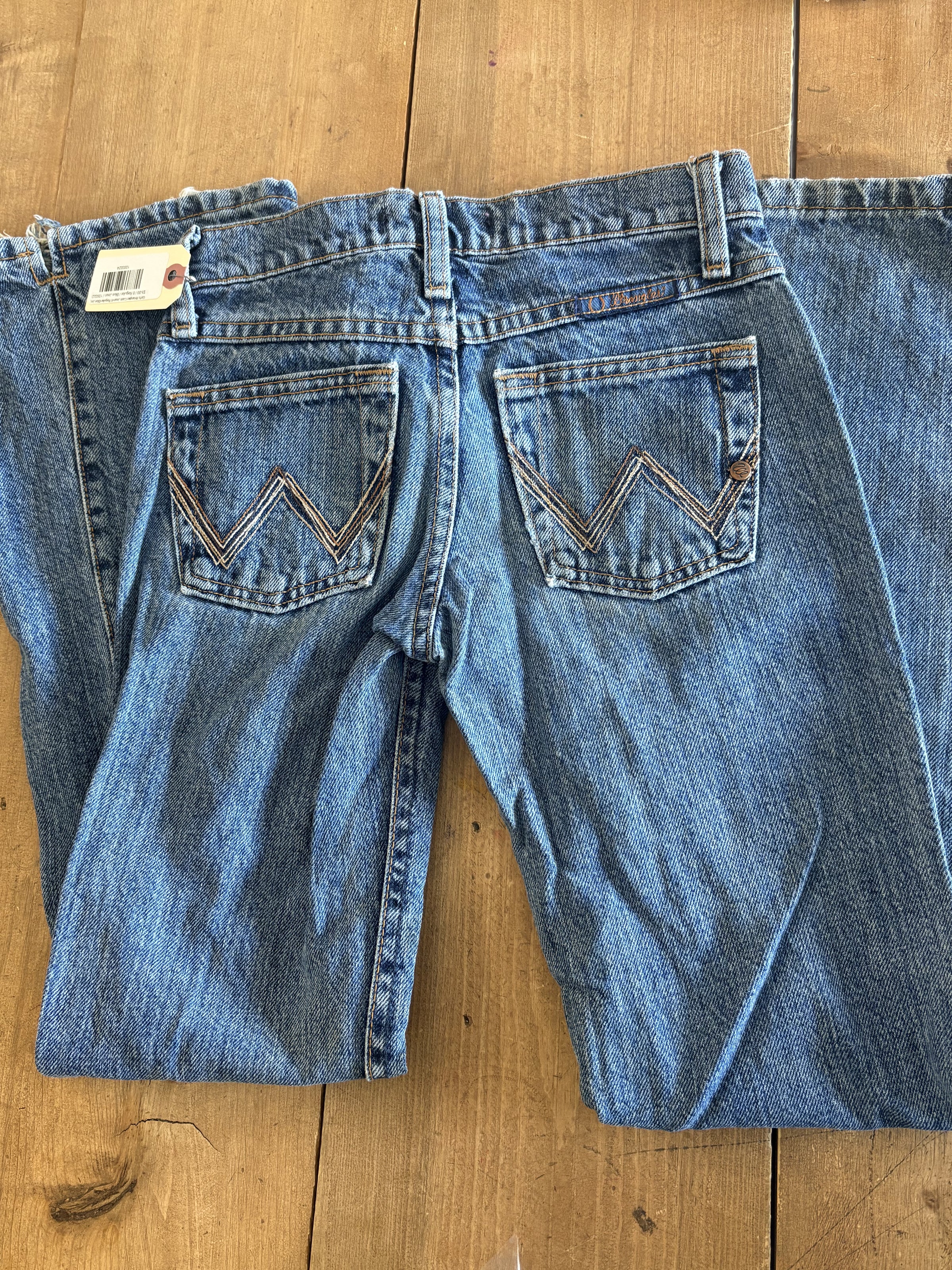 Girl's Wrangler Cash Jean-8 Regular-Blue Jean