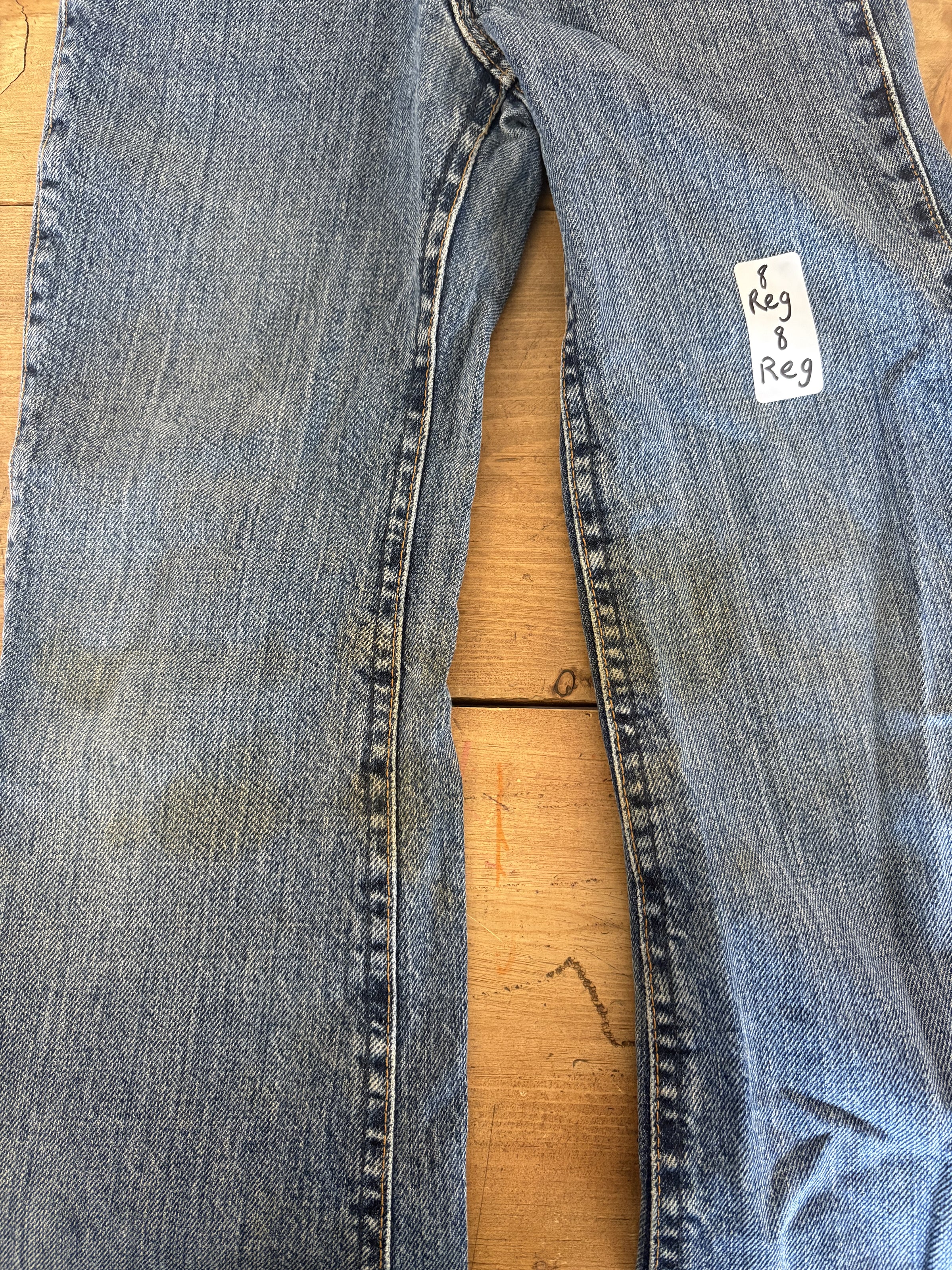 Girl's Wrangler Cash Jean-8 Regular-Blue Jean