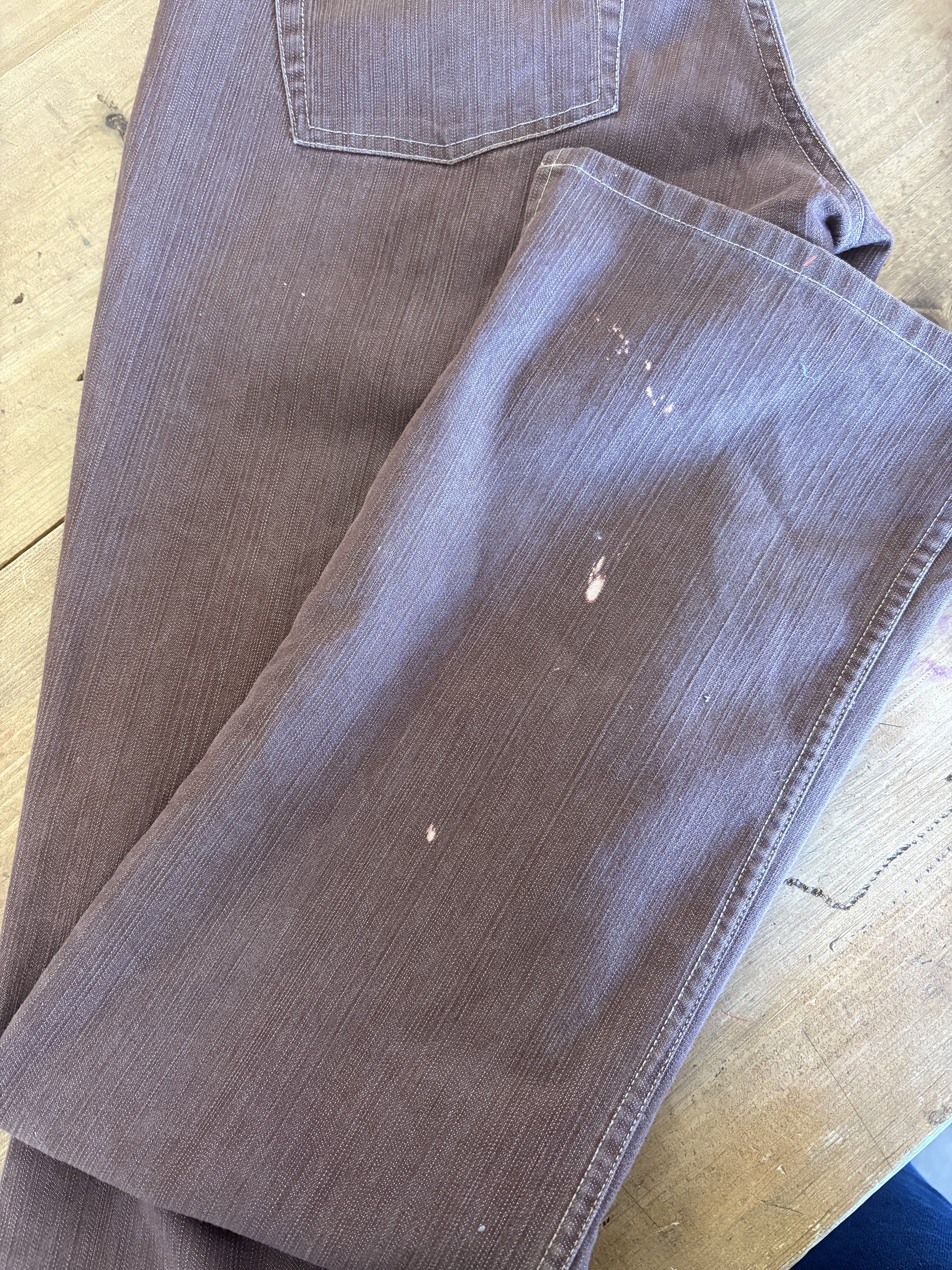 Cruel Girl Low Rise Relaxed Jean-Women’s 9 Long Brown