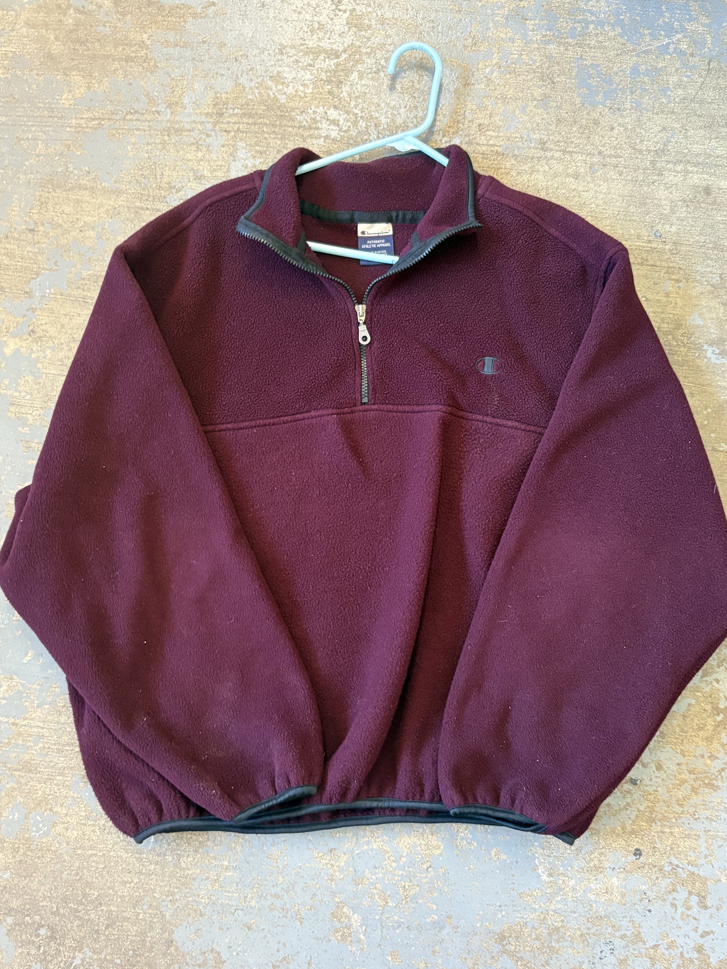 Men's Champion Quarter Zip Pullover