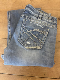 Women's Silver Alex Jeans