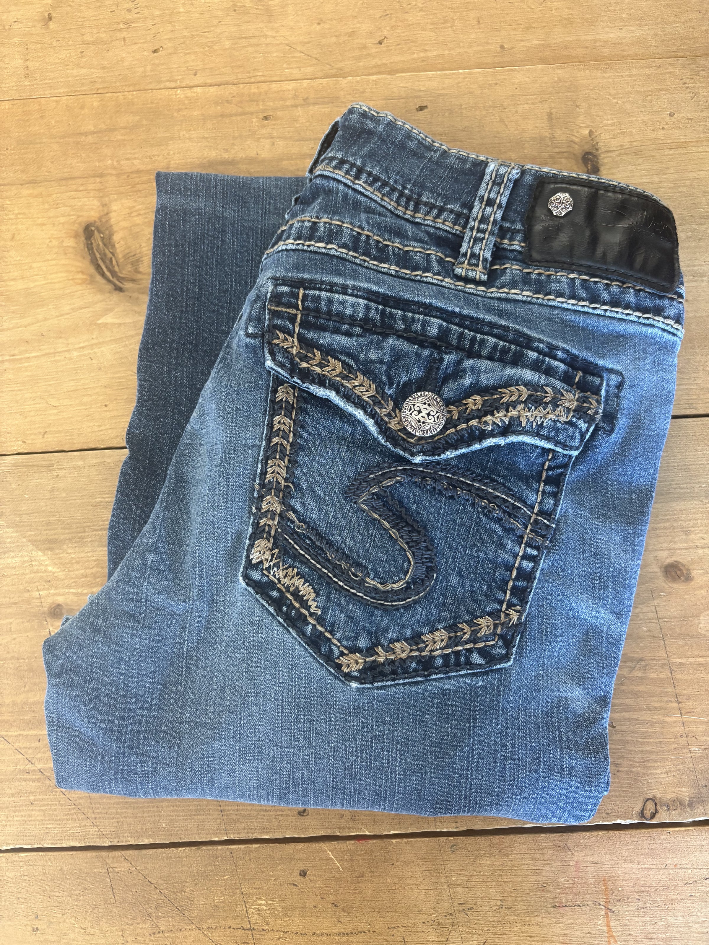 Women's Silver Suki Jeans