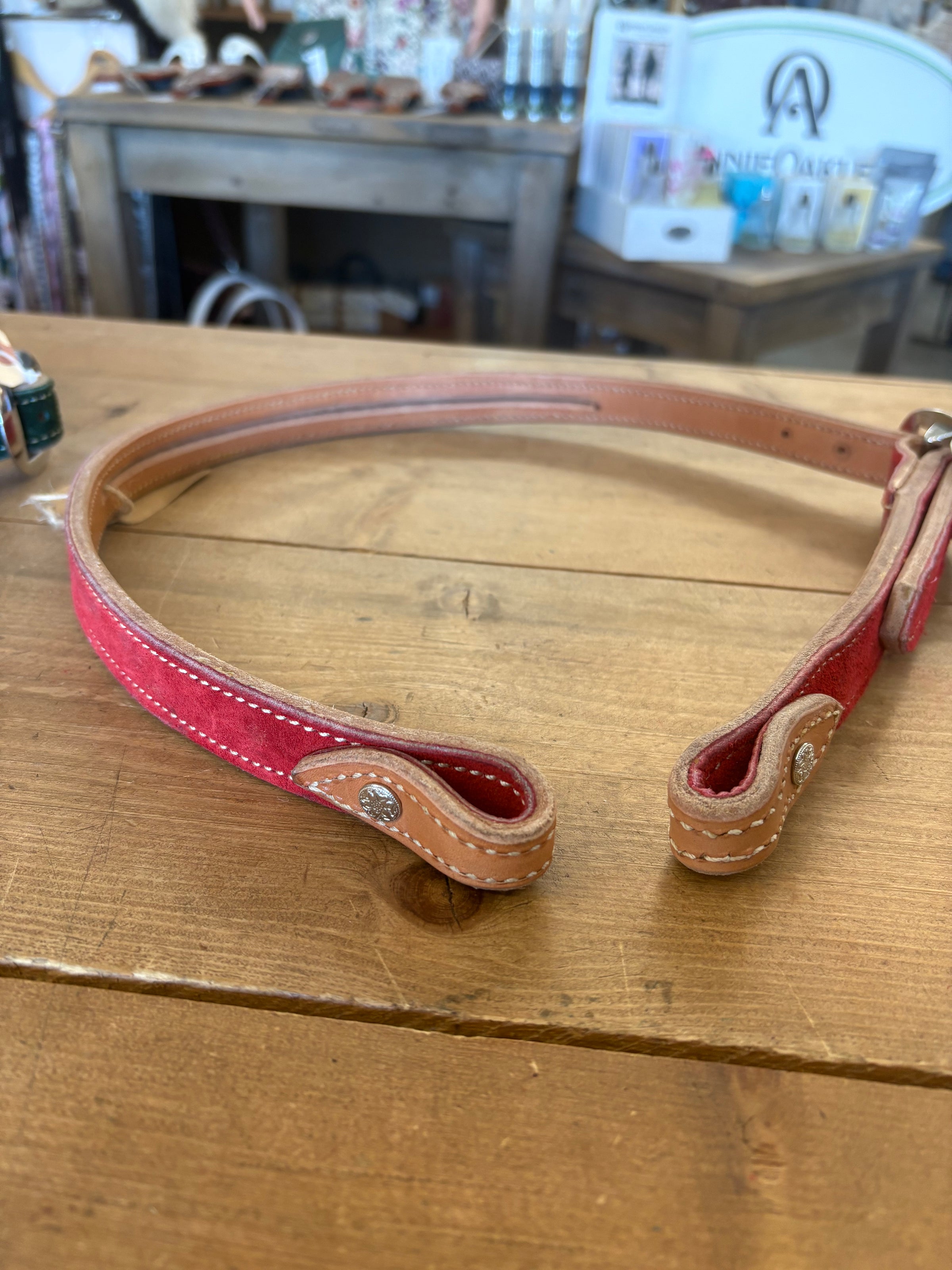 Suede Split Ear Headstall