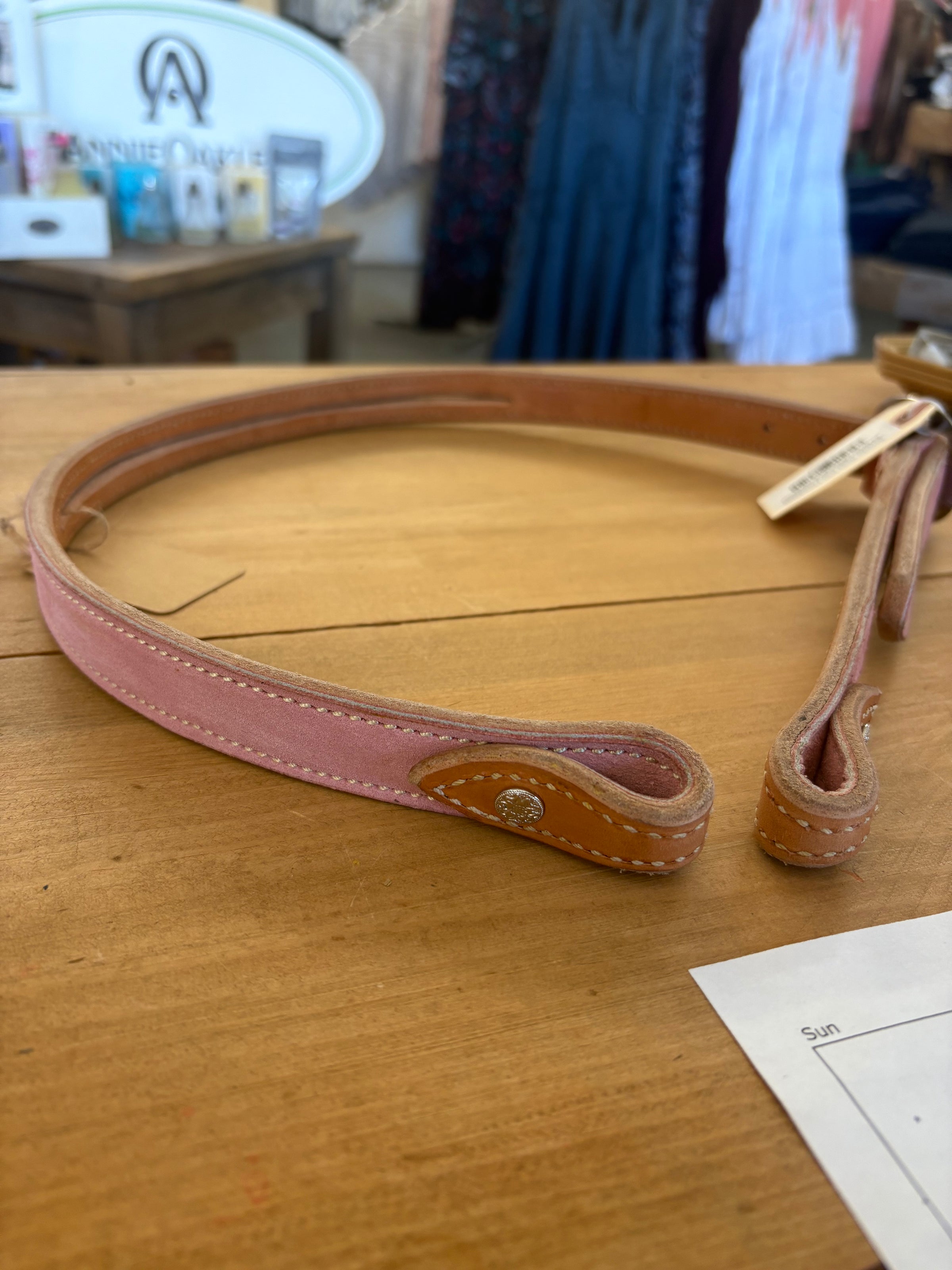 Suede Split Ear Headstall