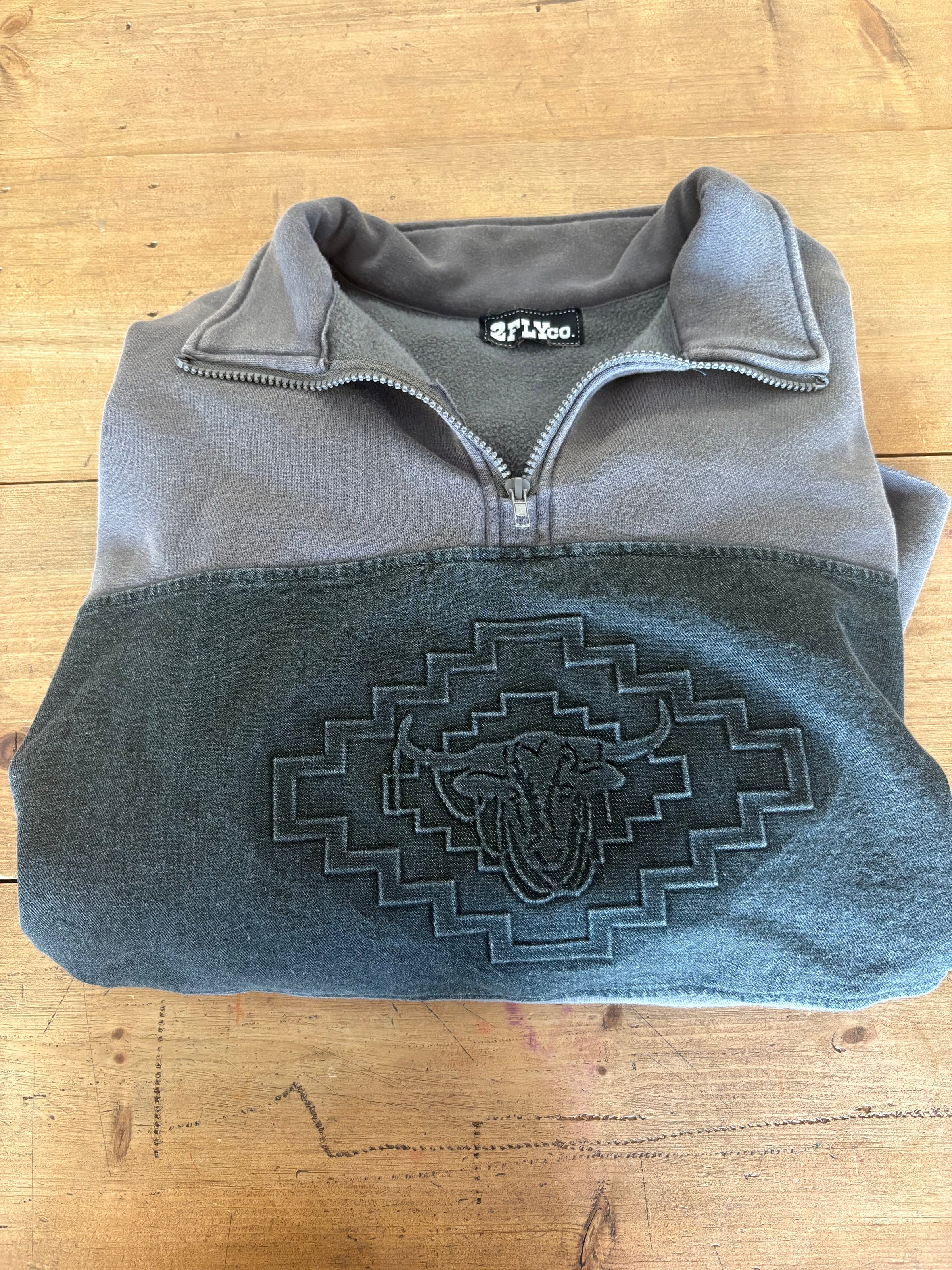 2FlyCo 3/4 Zip Sweatshirt