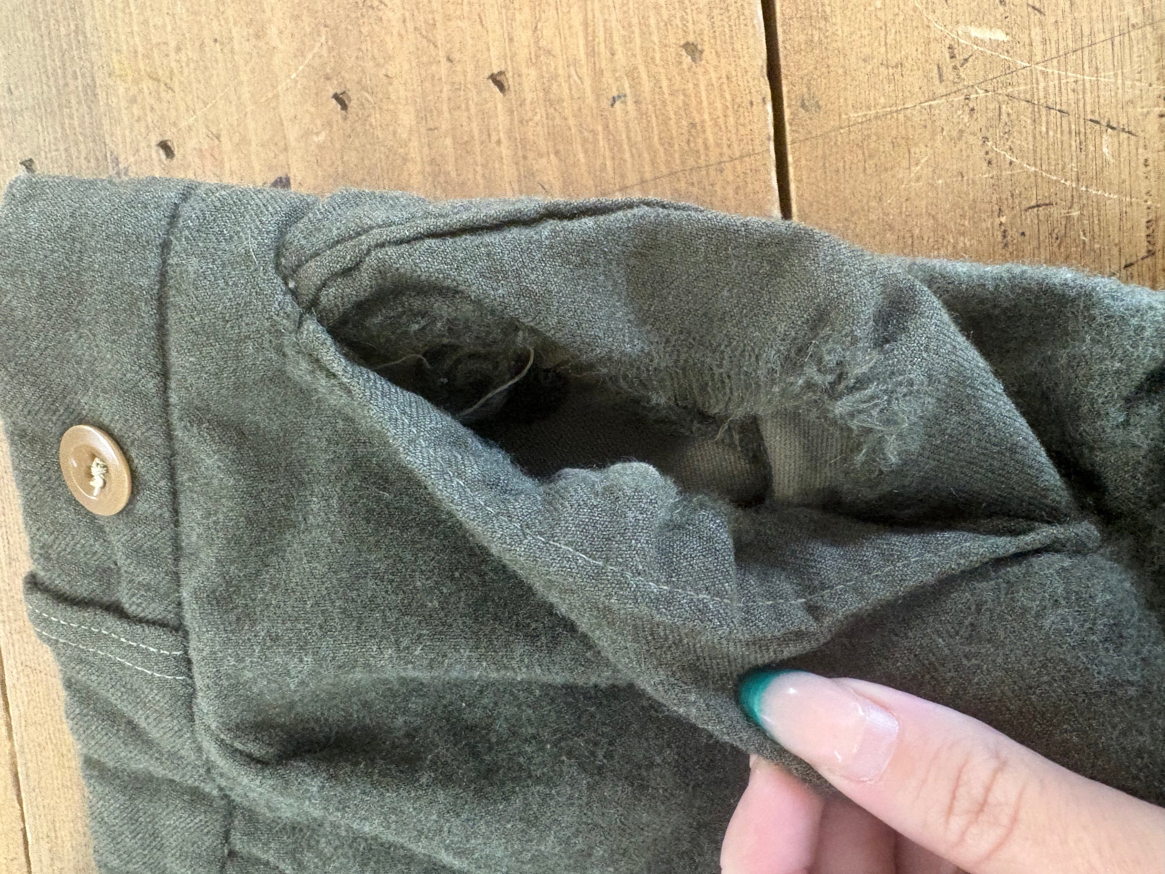 Tigronex 4GH-Green Wool Pants
