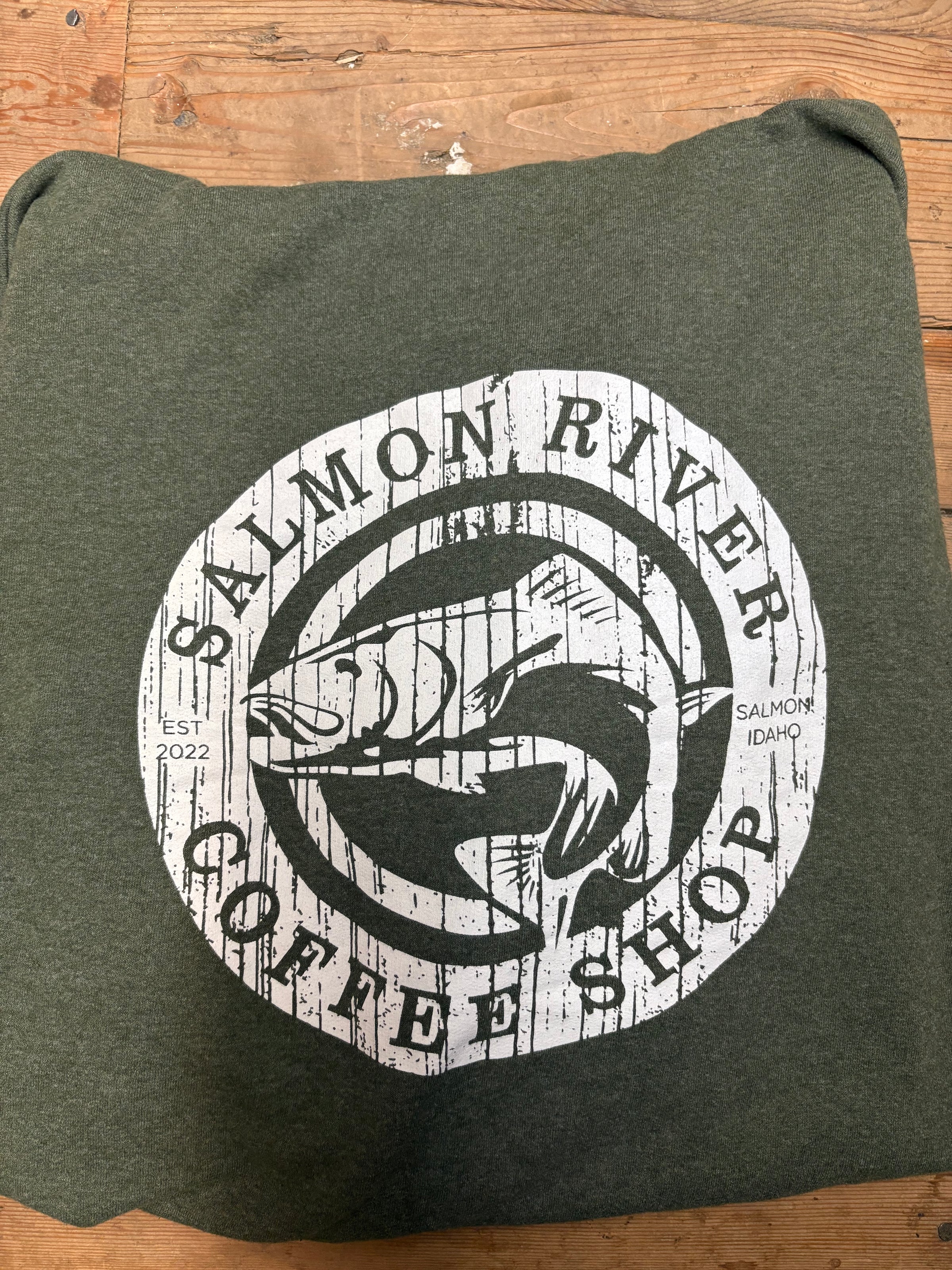 Salmon River Coffee Shop Hoodie