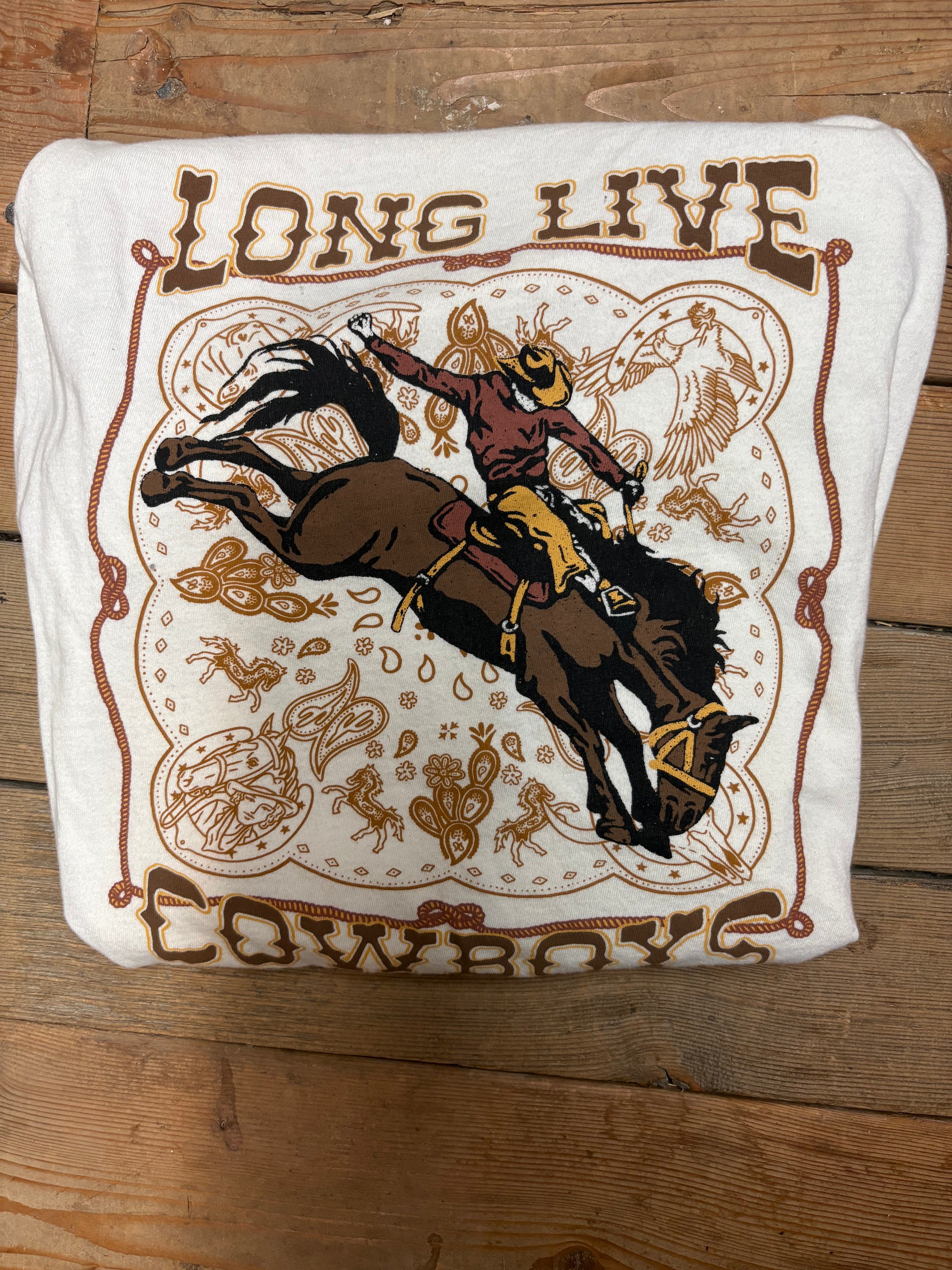 Women's Long Live Cowboys Tank Top