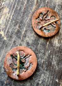 Brass Army Keepers - Set of Two