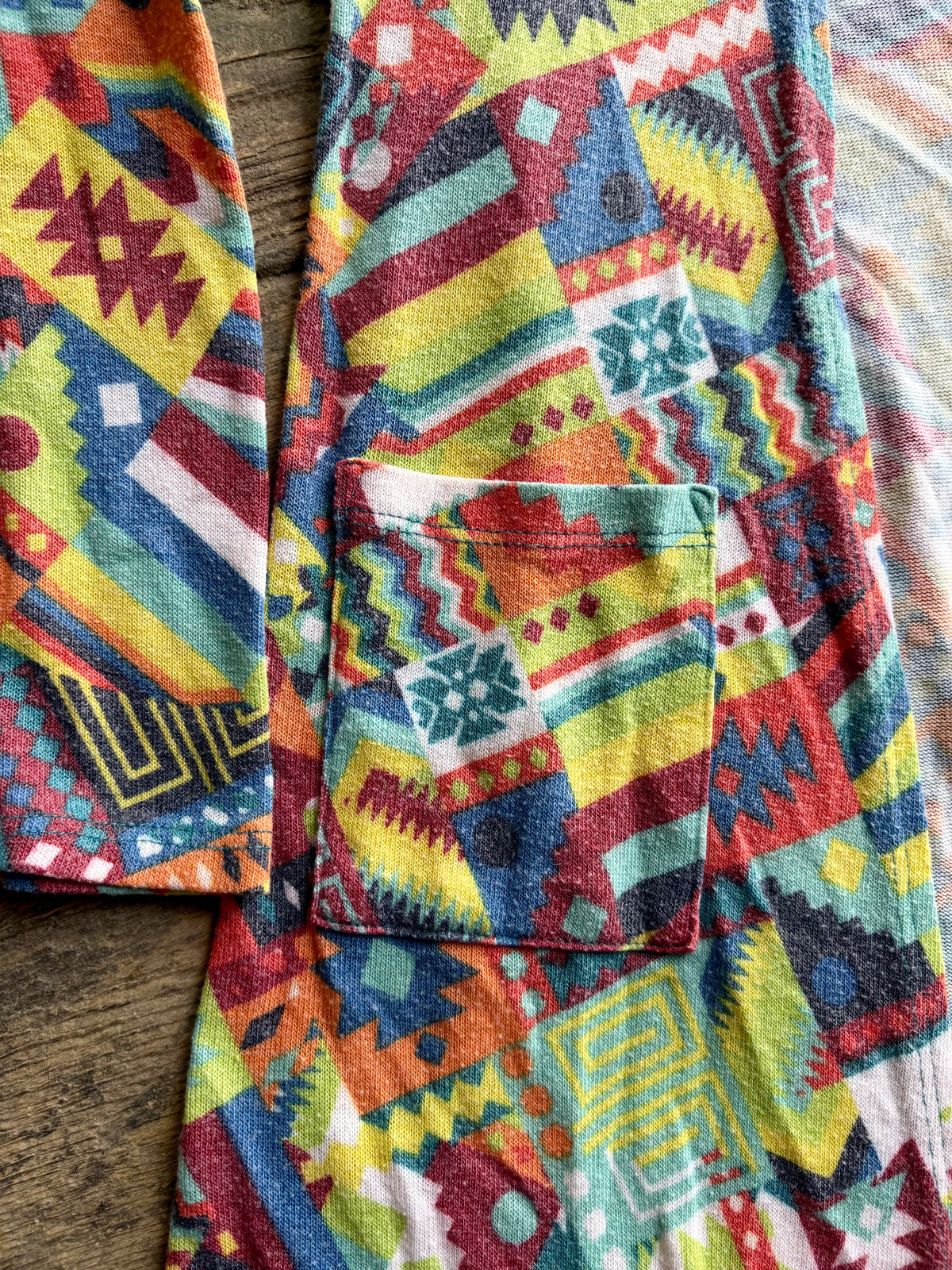 LuLaRoe Siarah Duster - Rainbow girl's 8
