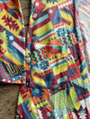 LuLaRoe Siarah Duster - Rainbow girl's 8