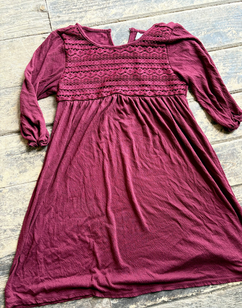 Old Navy Maroon Dress - girl's L Old Navy Maroon Dress - girl's L