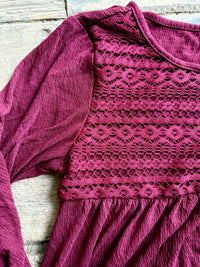 Old Navy Maroon Dress - girl's L