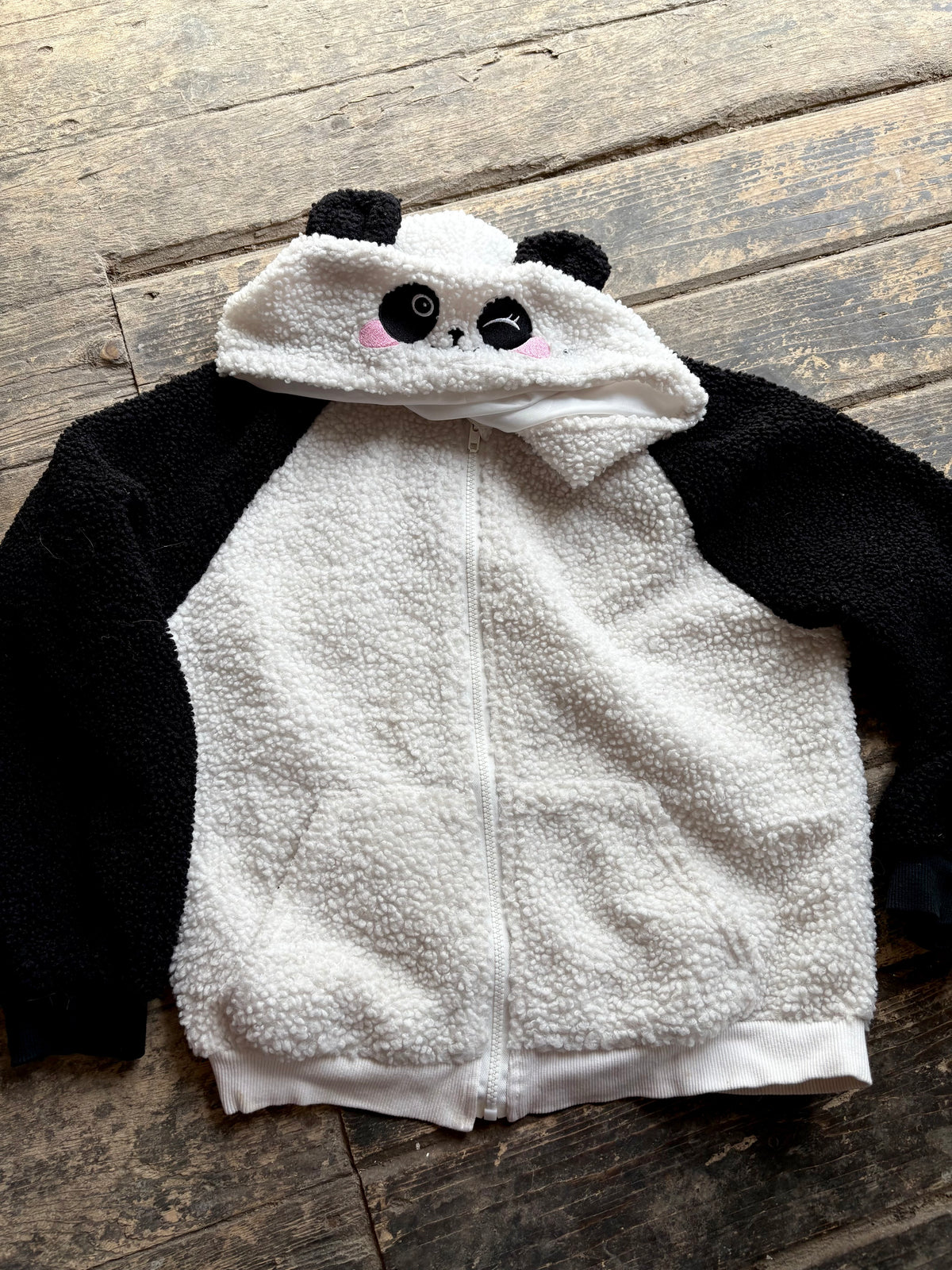 Panda Hoodie - girl's 11/12