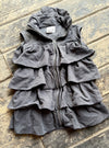 Peek Ruffle Zip Vest - girl's M