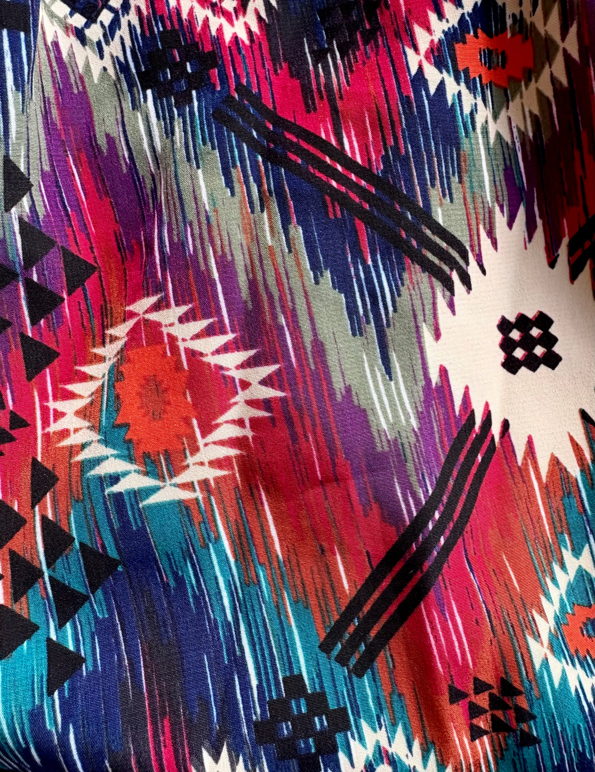 LuLaRoe Joy Duster Vest - Rainbow Aztec - Woman's S