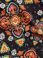 LuLaRoe "Joy" Duster Vest - Black Aztec